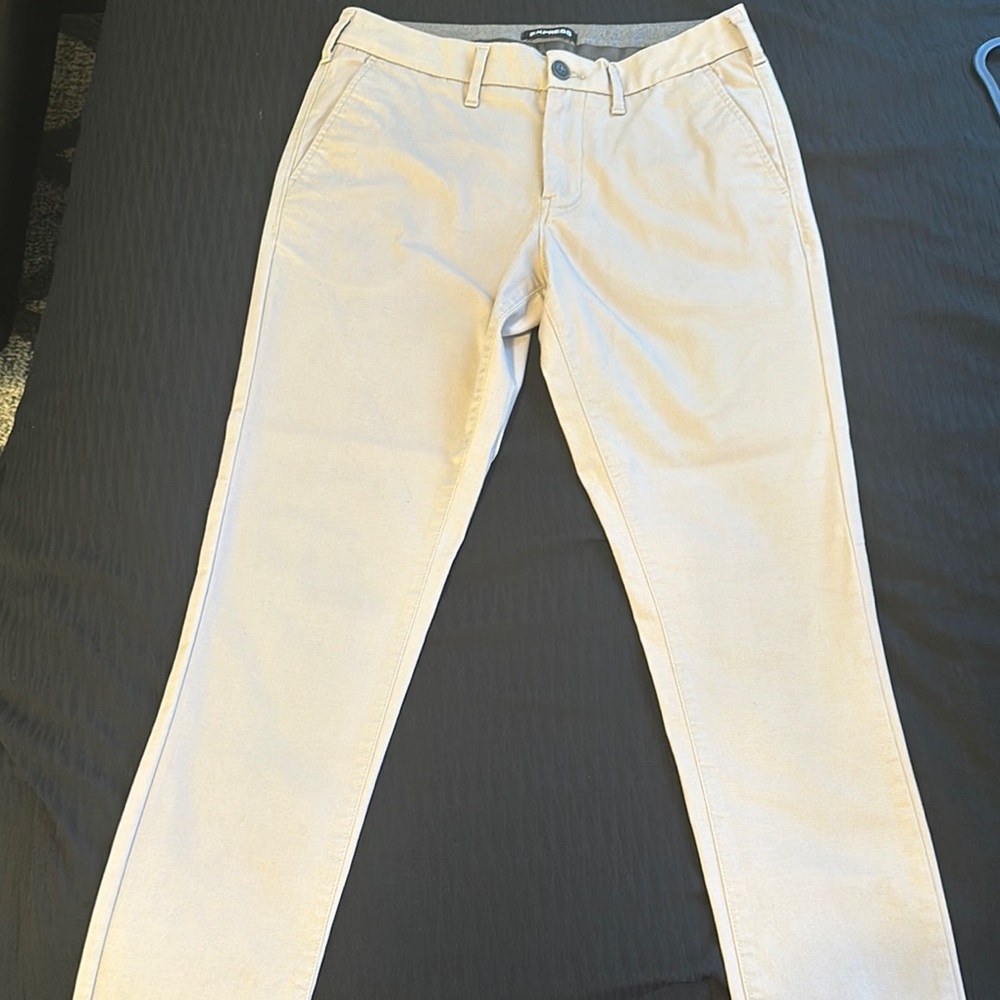 Express Beige Men's Pants